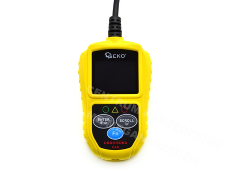 Tester EOBD OBD2 T49 czytnik błędów live data G02943 GEKO