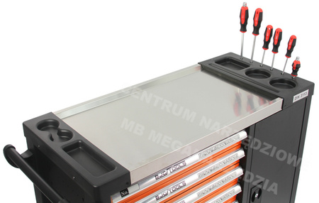 Szafka serwisowa 7 szuflad wózek 298 sztuk BJC wyposażenia