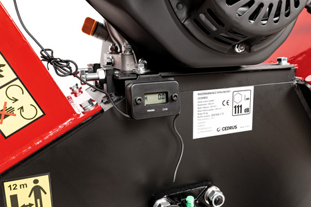 CEDRUS Rębak rozdrabniacz do gałęzi CEDRB02 silnik Loncin G200F