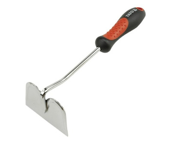 Motyczka ogrodowa stalowa chromowana 28 cm 9,5 cm YT-8889 YATO