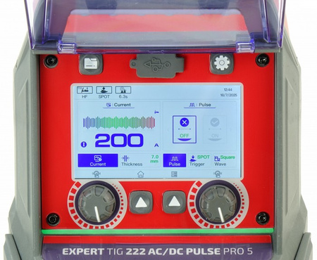 EXTIG222AC EXPERT TIG 222 AC/DC PFC PULSE Pro5 LCD