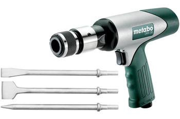 Młotek pneumatyczny DMH 290 SET zestaw 3 dłuta 601561500 METABO