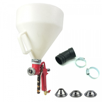 Pistolet do tynkowania malowania 6l przegub S-10521 ELMAX SILVER