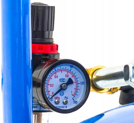 BAUG Piaskarka syfonowa 76 litrów + Maska ochronna