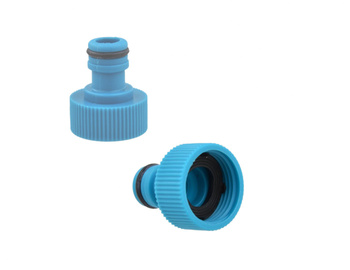 Adapter kranu ogrodowego 3/4 szybkozłączka Blue G73020 GEKO