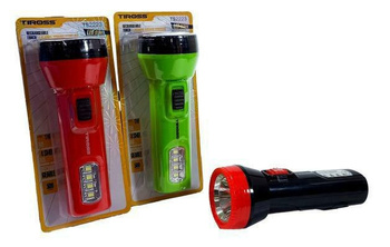 TIROSS Latarka diodowa ręczna z akumulatorem
