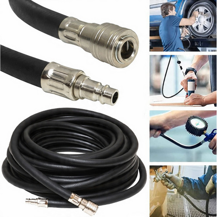 V81356 Wąż pneumatyczny GUMOWY 10x17mm 5m