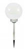 VOLTENO Lampka solarna kula 10cm / RGB
