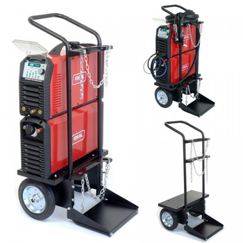 Spawarka inwertorowa 200A TIG AC DC PULSE + Chłodnica i Wózek