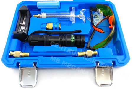 MIERNIK TESTER SZCZELNOŚCI KLIMATYZACJI Z LAMPA UV