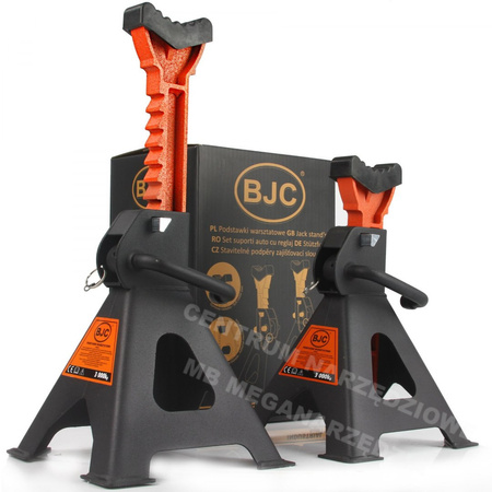 Kobyłki warsztatowe samochodowe 3T 3000kg regulowane 2szt M80100 BJC