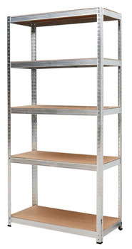Regał metalowy 5 półek 180x90x40cm 200kg MDF AW23156 AWTOOLS