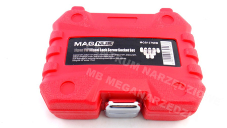 MAGNUS Nasadki do śrub kół złodziejek VW 10 szt. zestaw nasadek