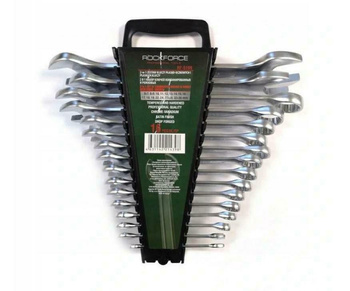 Klucze płasko-oczkowe i płaskie 16 szt 6-36 mm RF-5199 ROCKFORCE