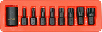 Klucze spline udarowe 1/2 zestaw 8 szt M6-M18 YT-10663 YATO