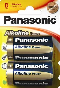 PANASONIC Bateria alkaiczna LR20APB blister 2szt.