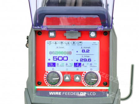 Półautomat spawalniczy + Chłodnica EXPERT MIG 550W PULSE Pro7 LCD Migomat, zestaw