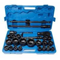 Nasadki udarowe 26 el 3/4 i 1 cal HEX RF-68262-5MPB ROCKFORCE