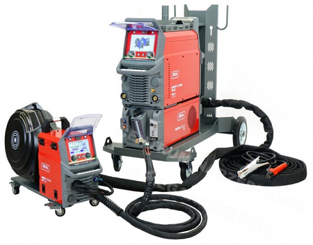 Półautomat spawalniczy + Chłodnica EXPERT MIG 550W PULSE Pro7 LCD Migomat, zestaw