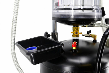 Zlewarko-wysysarka pneumatyczna 70L do oleju AW10415BL AWTOOLS