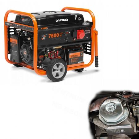 Agregat prądotwórczy 230-400V 7,5KW generator GDA 8500E-3