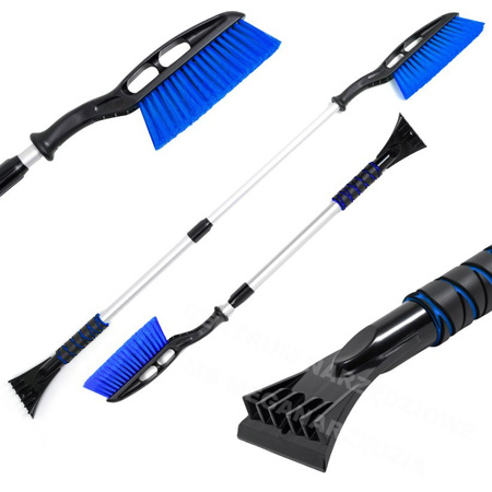 Zmiotko-skrobak teleskopowy 93-130cm do SUV VAN autobus AZ207 CARDOS