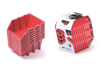 KUWETY 6 BINEER LONG 8SZT CZERWONE 160x98x160mm