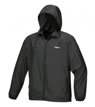 BETA Długa kurtka z nylonu ripstop, wodoodporna, składana do kieszeni - rozmiar XL