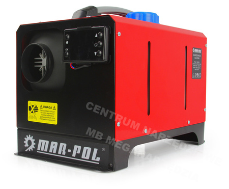 Nagrzewnica olejowa 8 kW 12V / 230V postojowa Webasto Dmuchawa z termostatem