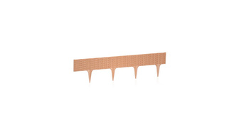 Obrzeże ogrodowe wiklina terakota 3,9 m IBWI-R624 PROSPERPLAST