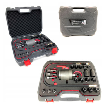 MAGNUS Pneumatyczny ściągacz wtryskiwaczy z końcówkami