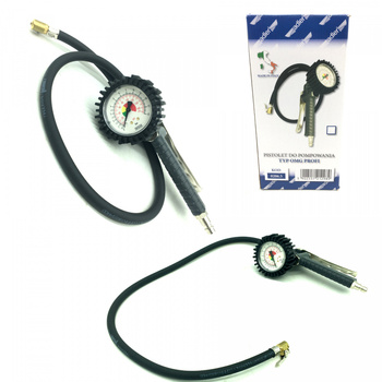 ADLER PISTOLET DO POMPOWANIA Z HOMOLOGACJĄ OMG 75cm WĄŻ 0206.5