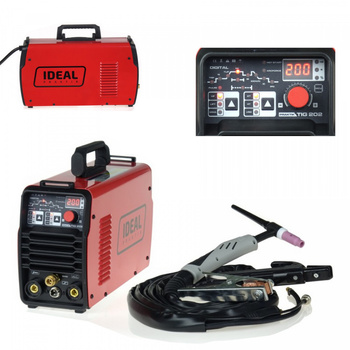 SPAWARKA INWERTOROWA TIG DC 200A PULSE DIGITAL MMA