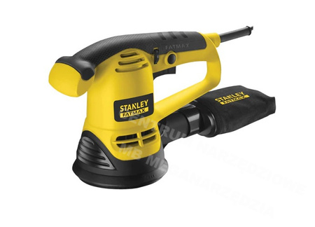STANLEY Szlifierka mimośrodowa 125mm 480W + Kufer