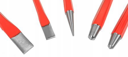 Punktaki i przecinaki 12 szt. w kasecie VERKE