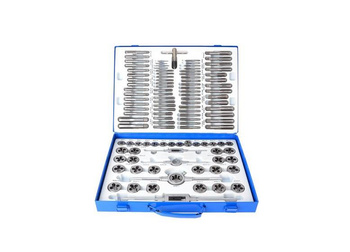 Gwintowniki + narzynki komplet 110elem.