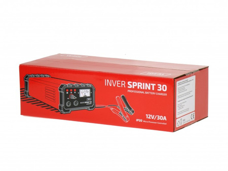 IDEAL Prostownik inwerterowy do akumulatora I-SPRINT30A INVER SPRINT 30A 12V AUTOMATIC