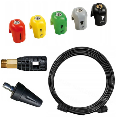 STALCO Myjka ciśnieniowa 3000W 180 Bar pompa mosiężna