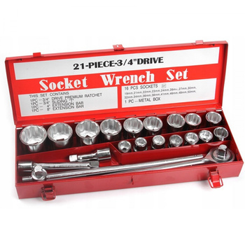 KLUCZE NASADOWE 3/4 21elm KLUCZY NASADOWYCH 19-50