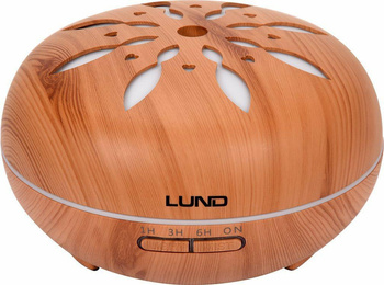 LUND Nawilżacz powietrza dyfuzor zapachu 500ml ciemne drewno z pilotem