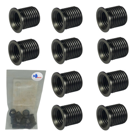 CONDOR Tulejki gwintowane 10 szt. M12x1.25 12mm, do uszkodzonych gwintów