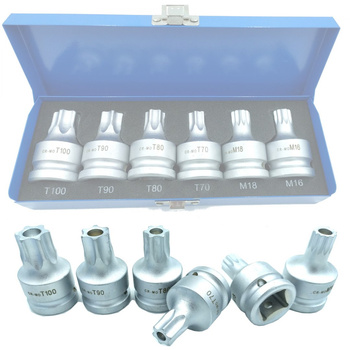 Bity udarowe Torx T70-T100 Spline M16-M18 RF-305116 ROCKFORCE