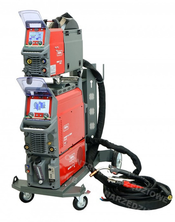 Półautomat spawalniczy + Chłodnica EXPERT MIG 550W PULSE Pro7 LCD Migomat, zestaw