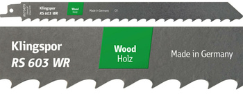 KLINGSPOR Brzeszczot do piły szablastej 150x19x1,2mm RS 603 WR /5szt.