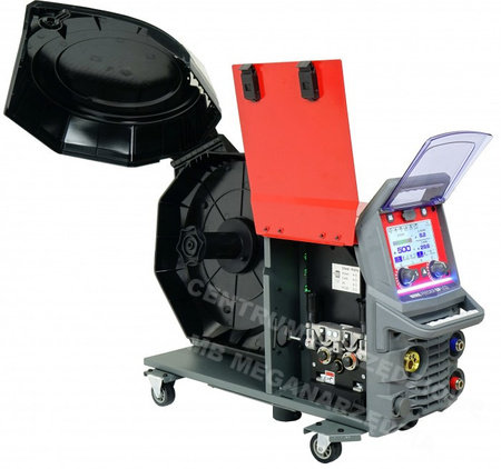 Półautomat spawalniczy + Chłodnica EXPERT MIG 550W PULSE Pro7 LCD Migomat, zestaw