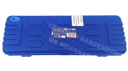 ADLER Zestaw nasadek udarowych długich 1/2" 10szt. 10-24mm