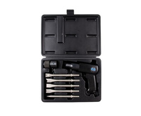 Młotek pneumatyczny HEX 10,2mm 5 dłut walizka 5H210BP01 KING TONY