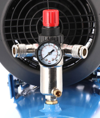 36828 Sprężarka Kompresor dwutłokowy LM 90-350 10 bar 245 l/min 90 l