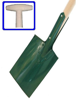 Szpadel ogrodowy nitowany z uchwytem T trzonek 90 cm 170 KARD