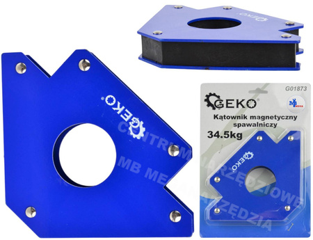 GEKO Kątownik magnetyczny 34,5kg spawalniczy